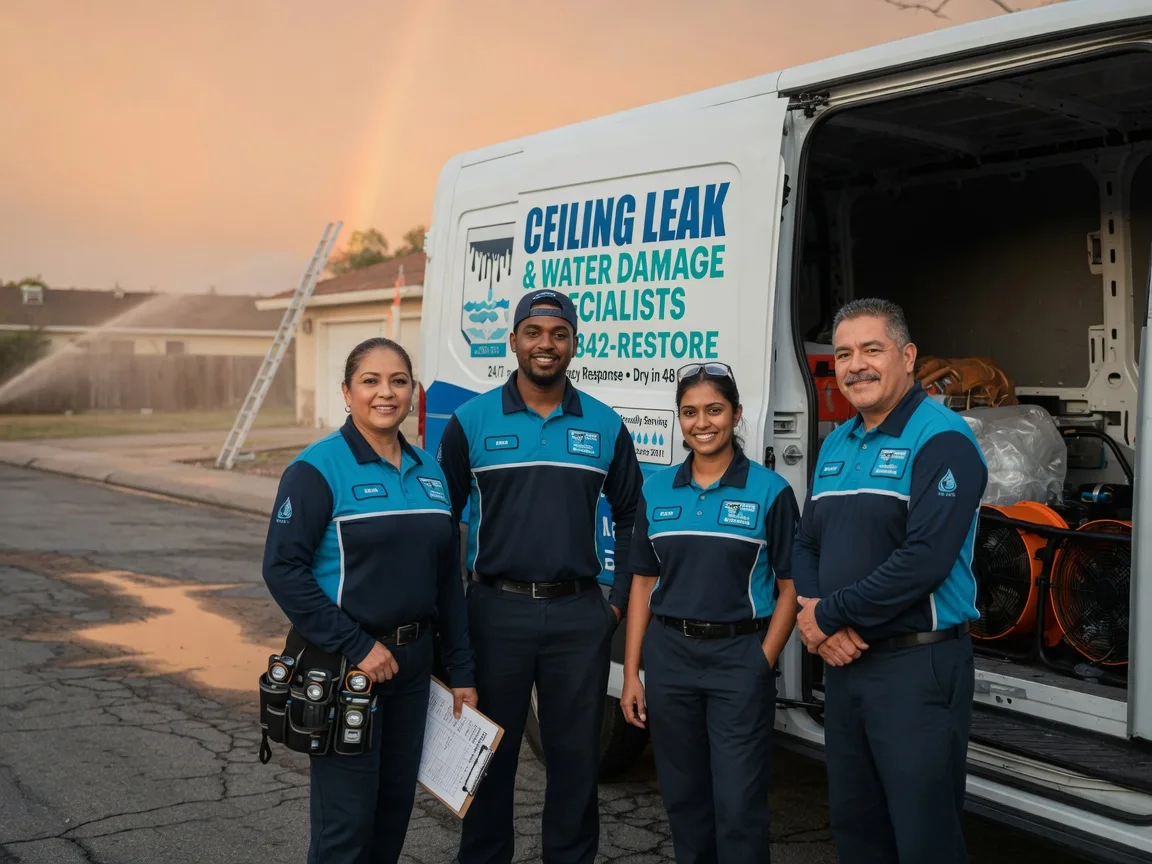 Ceiling Leak Cleanup company in Courtland, MN