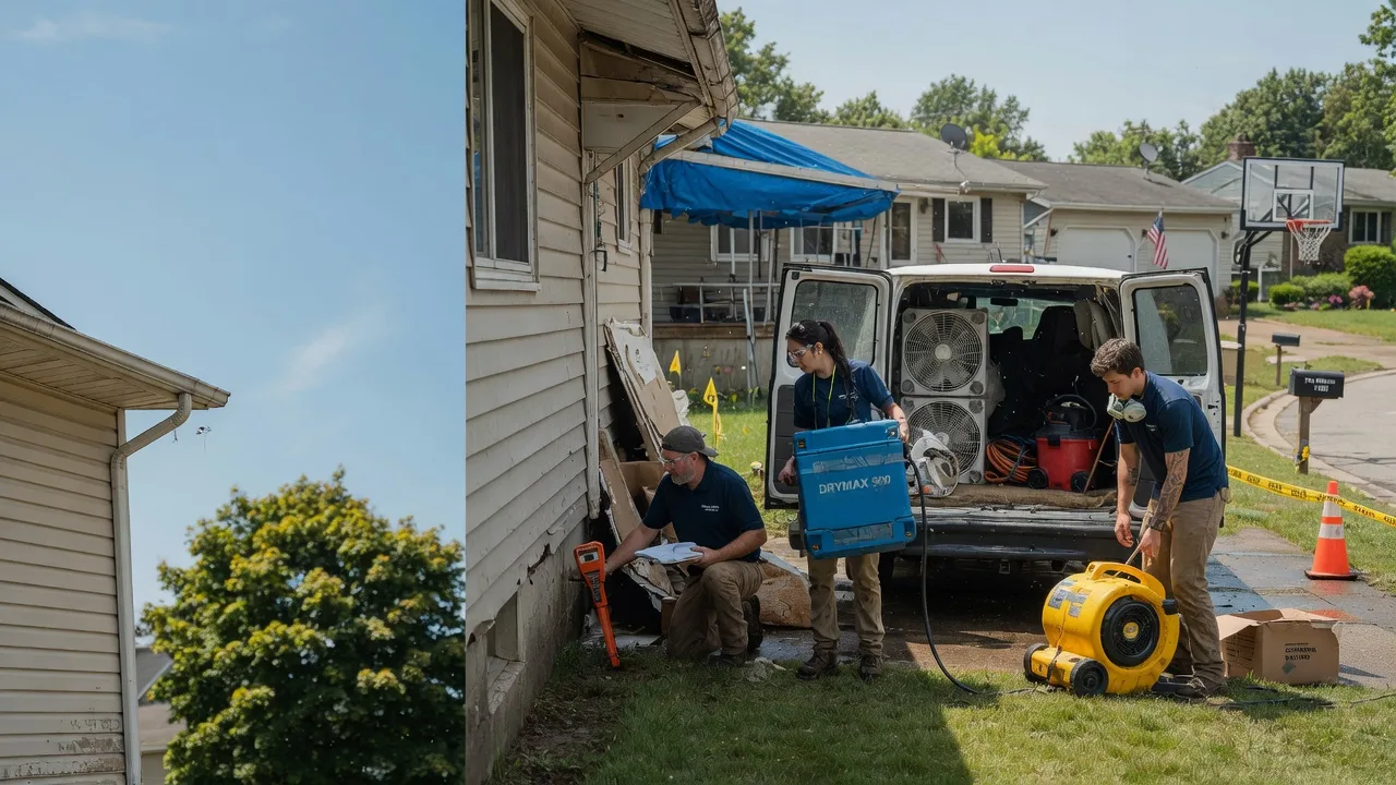 Ceiling Leak Cleanup in Courtland, MN near me